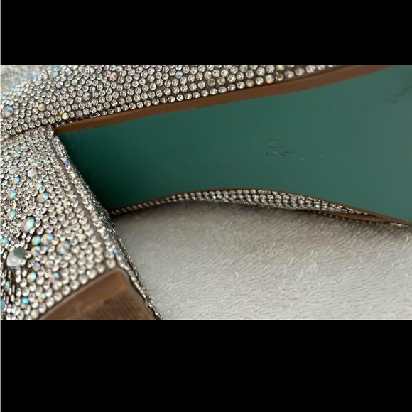 Rhinestone Boots 8.5 Betsy Johnson - Picture 4 of 7